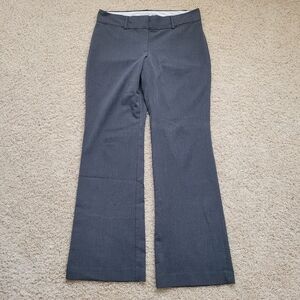 Loft Julie Gray Trouser Pant 8 Academia Workwear Preppy